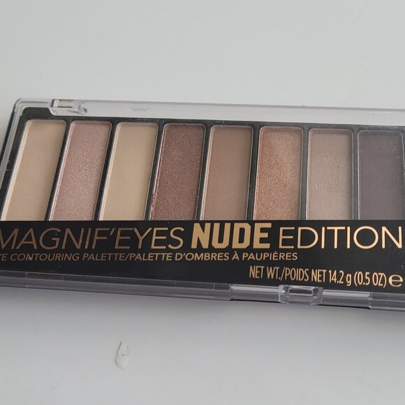 Magnif'Eyes Nude Collection Rimmel + Elf Eyeshadow Palette in Necessary Nudes - Picture 2 of 11